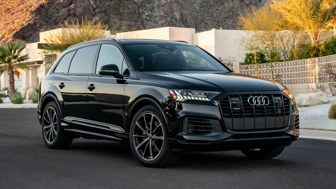 Review of Audi Q7 2023 luxury sports car
