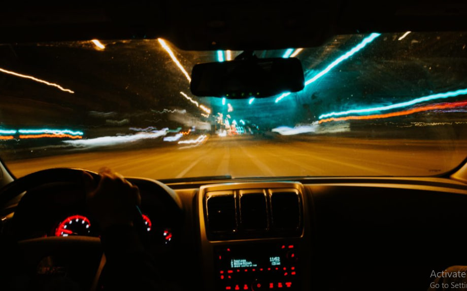 Night driving experience and driving hazards